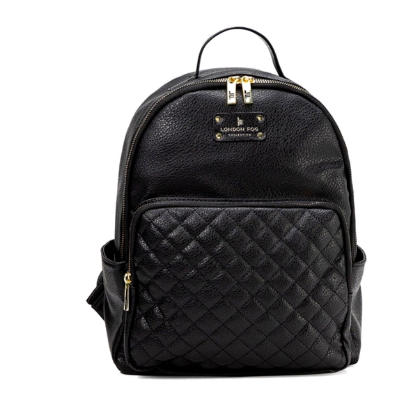 LONDON FOG ELDIE PEBBLE BACKPACK